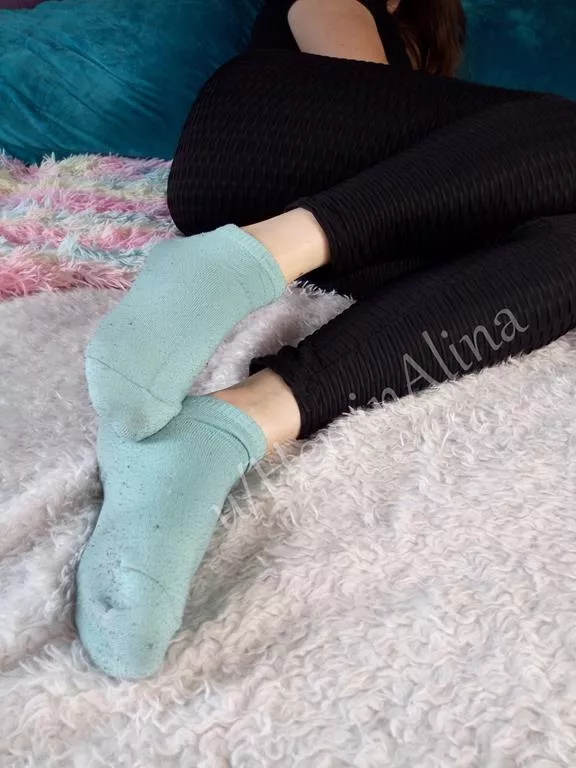 little blue smelly socks