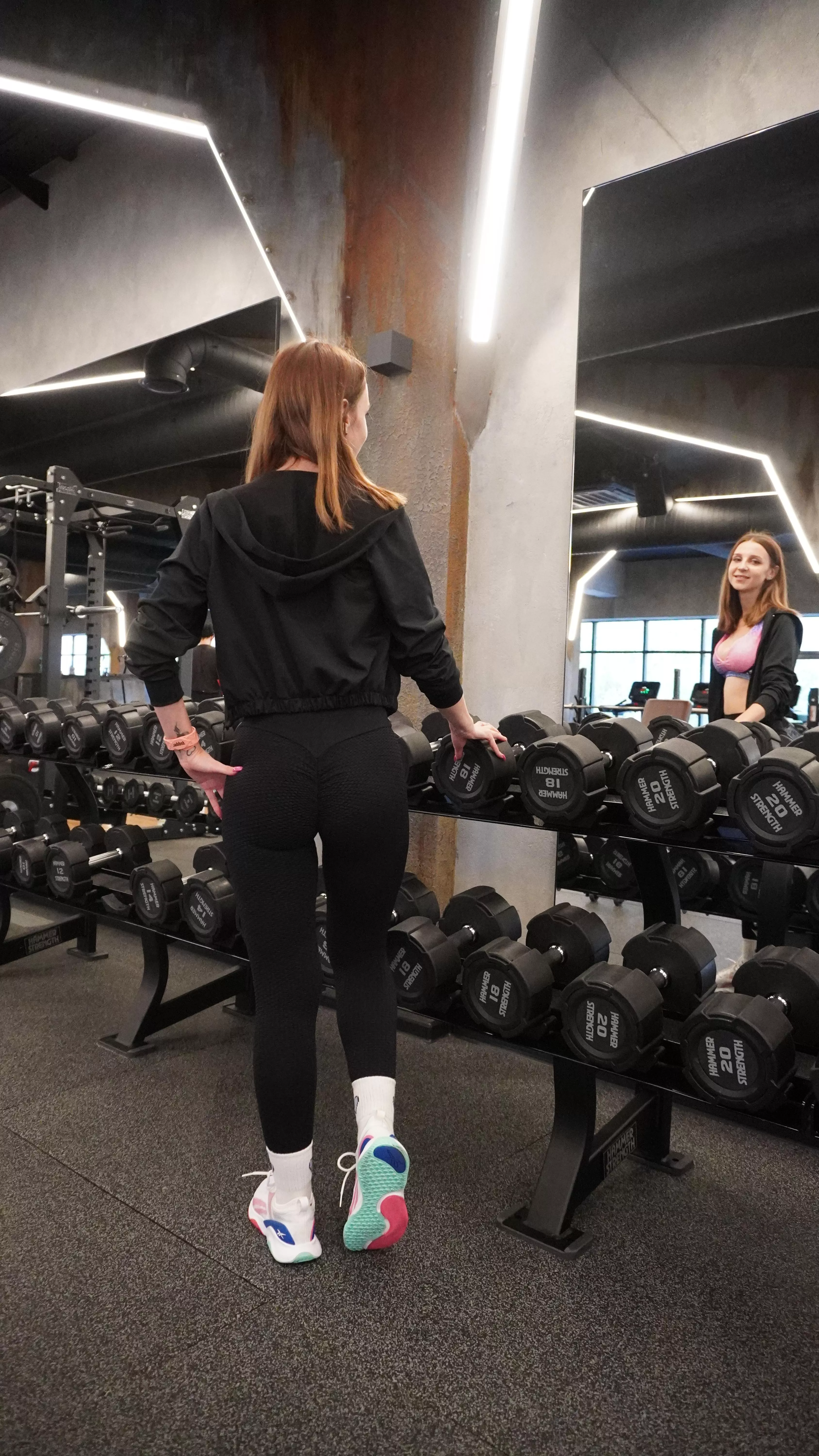 Look in the mirror and smile