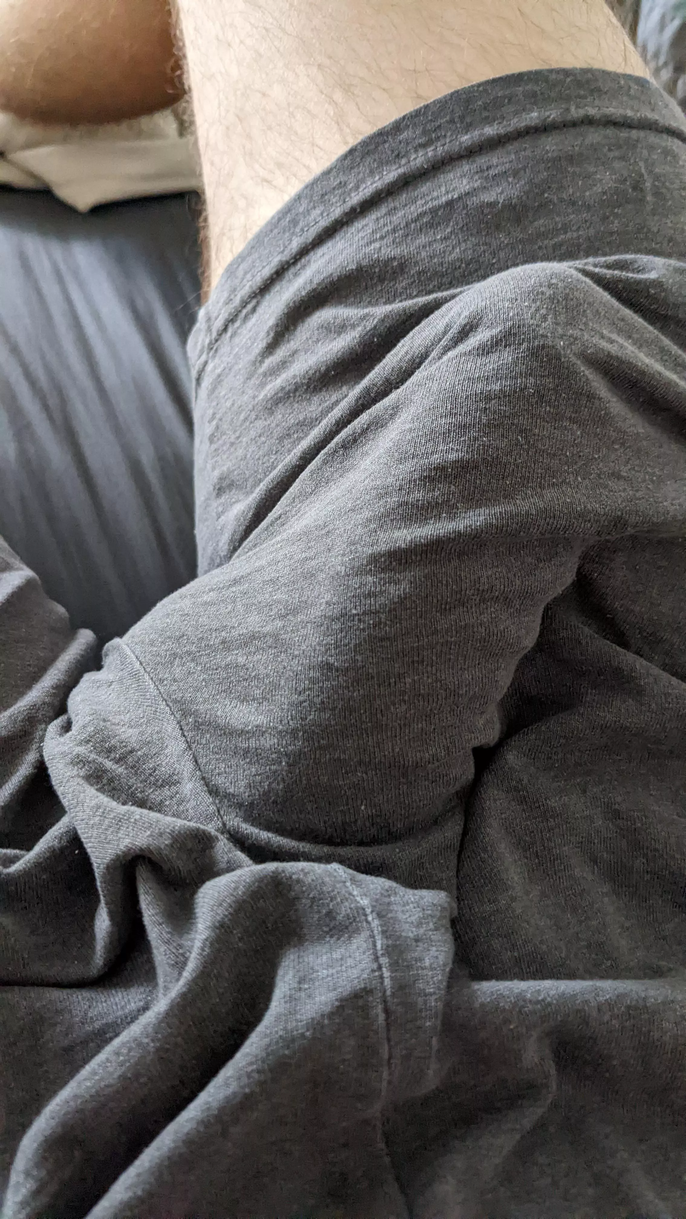 Looks like he's trying to escape