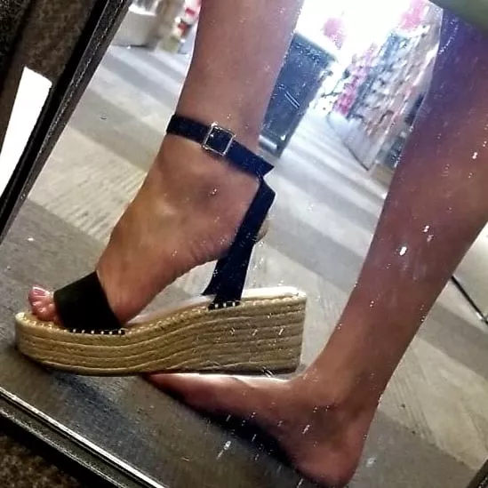 Loving my new wedges...