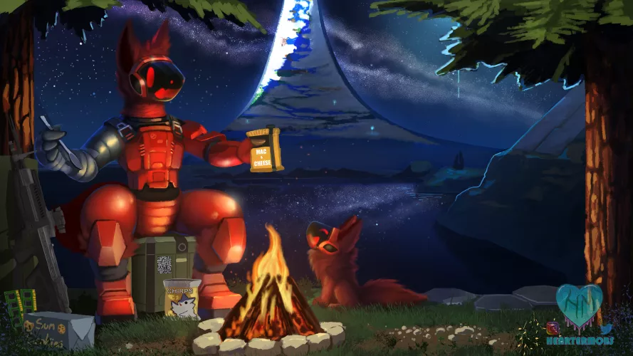 Mac & Cheese_Art by: Me