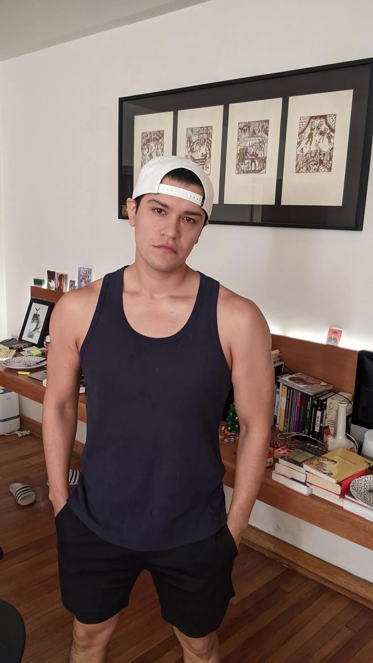 me and my messy desk