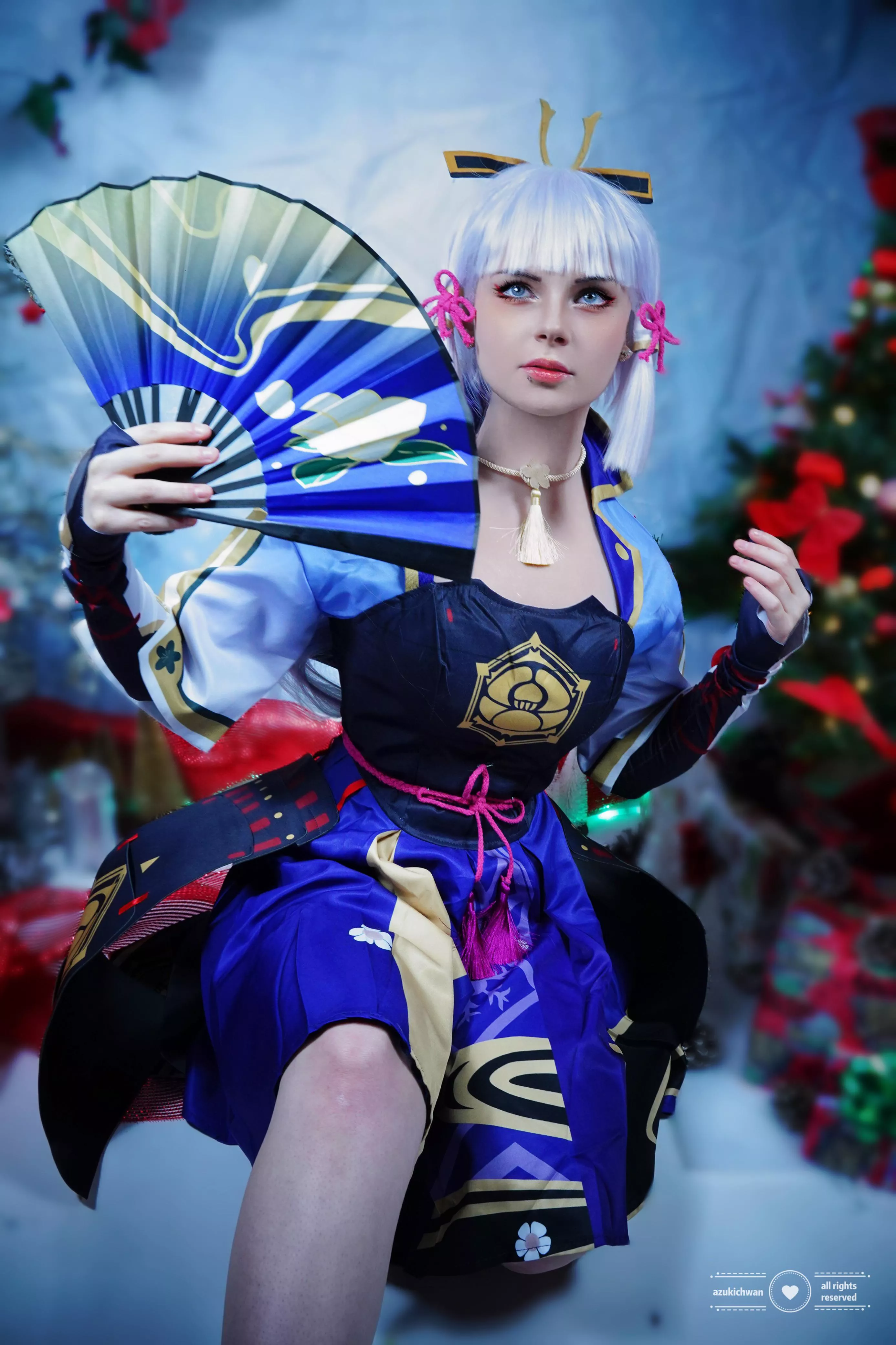 My Ayaka Kamisato Cosplay From Genshin Impact! (Azukichwan)