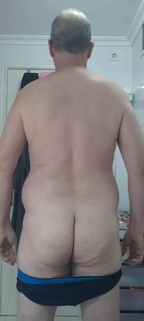 My briefs came down....