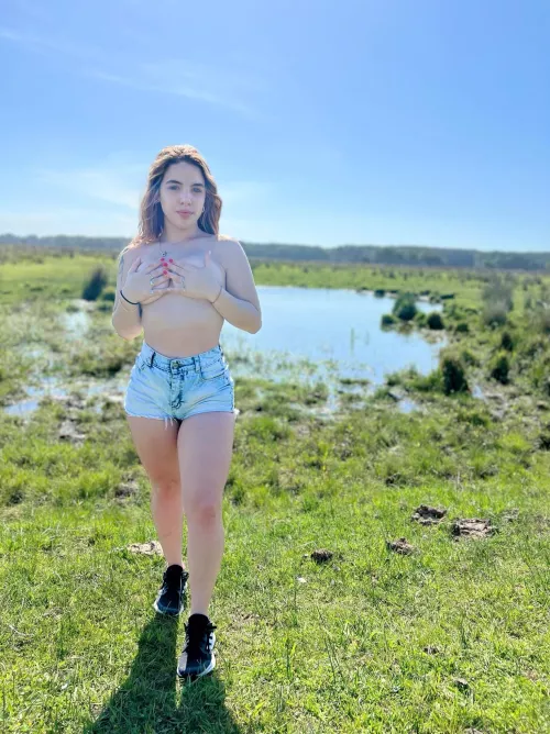 My huge tits need a massage... I need someone to help me with it… can you do that for me