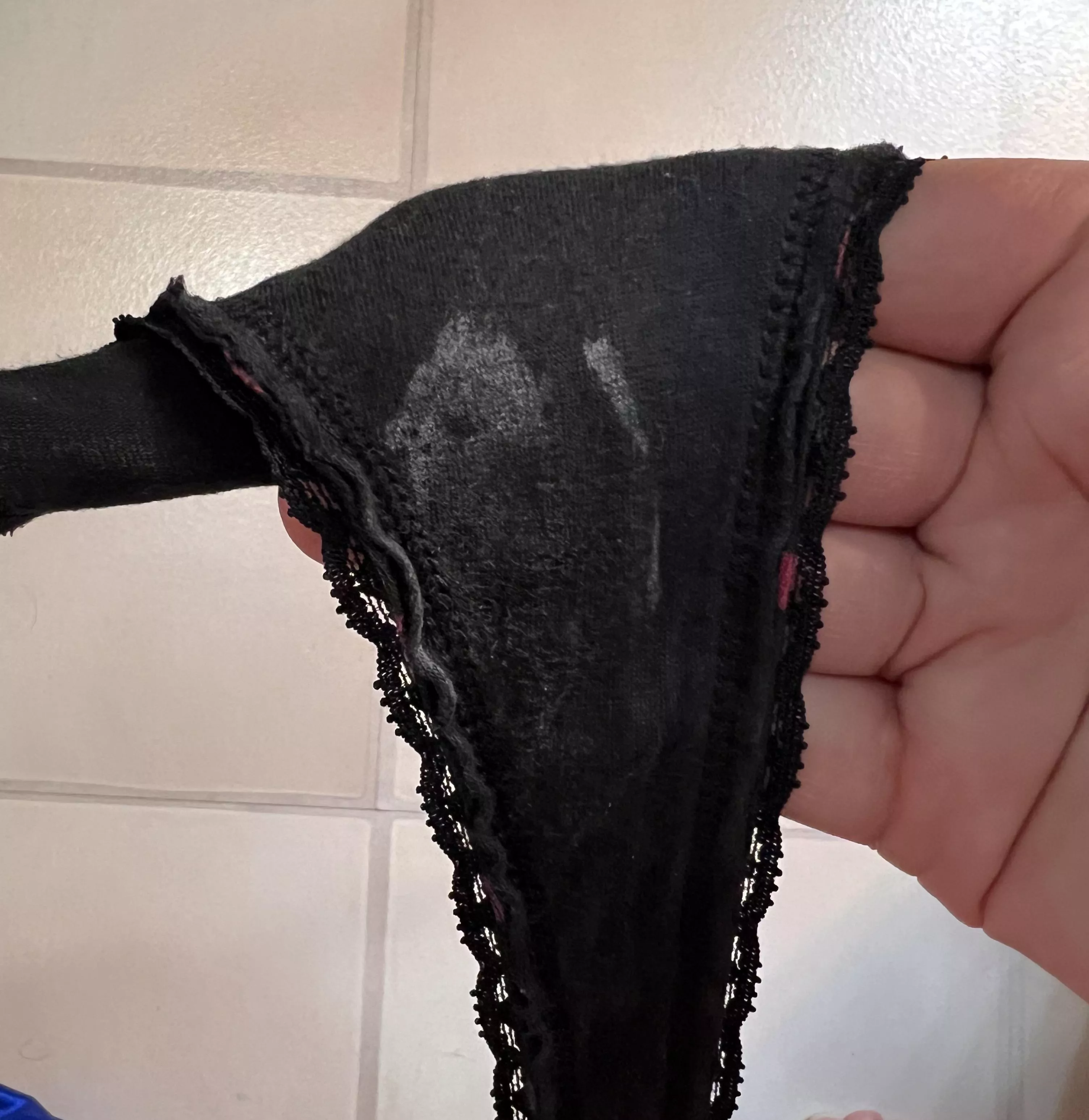 My lips were a slip n slide, literally