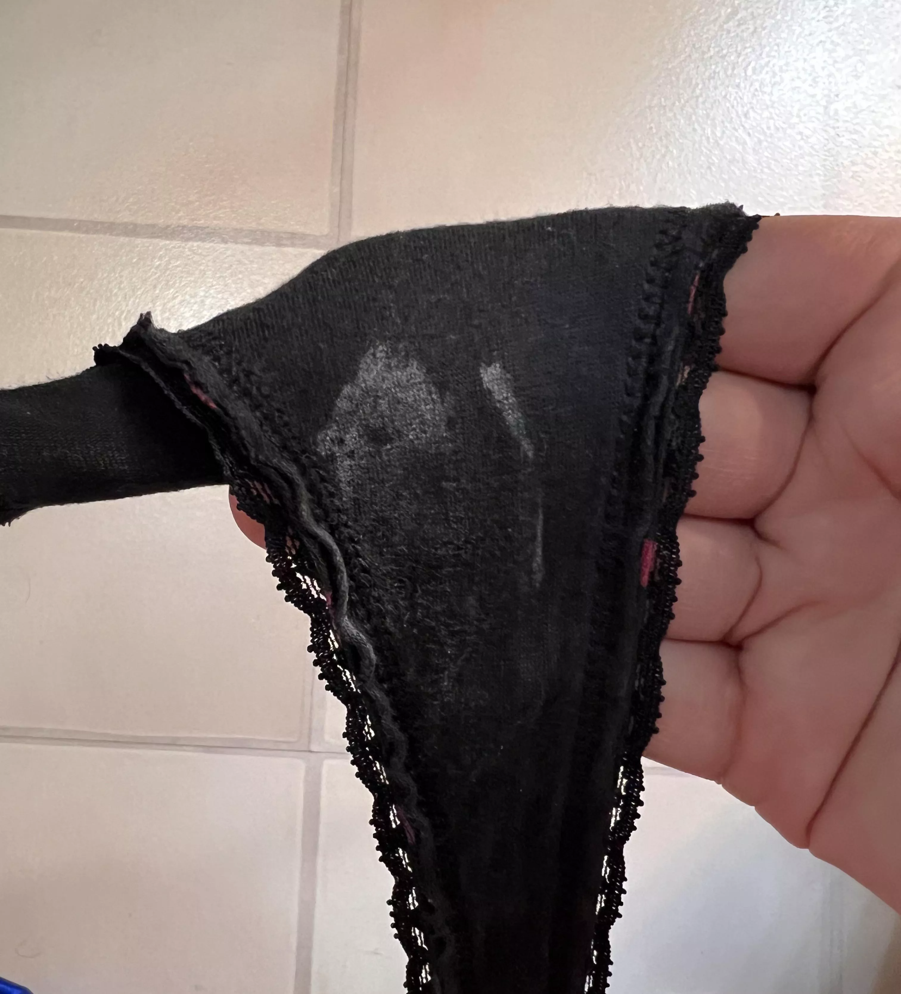 My lips were a slip n slide, literally