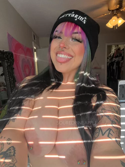 My nipples say hello! 😁