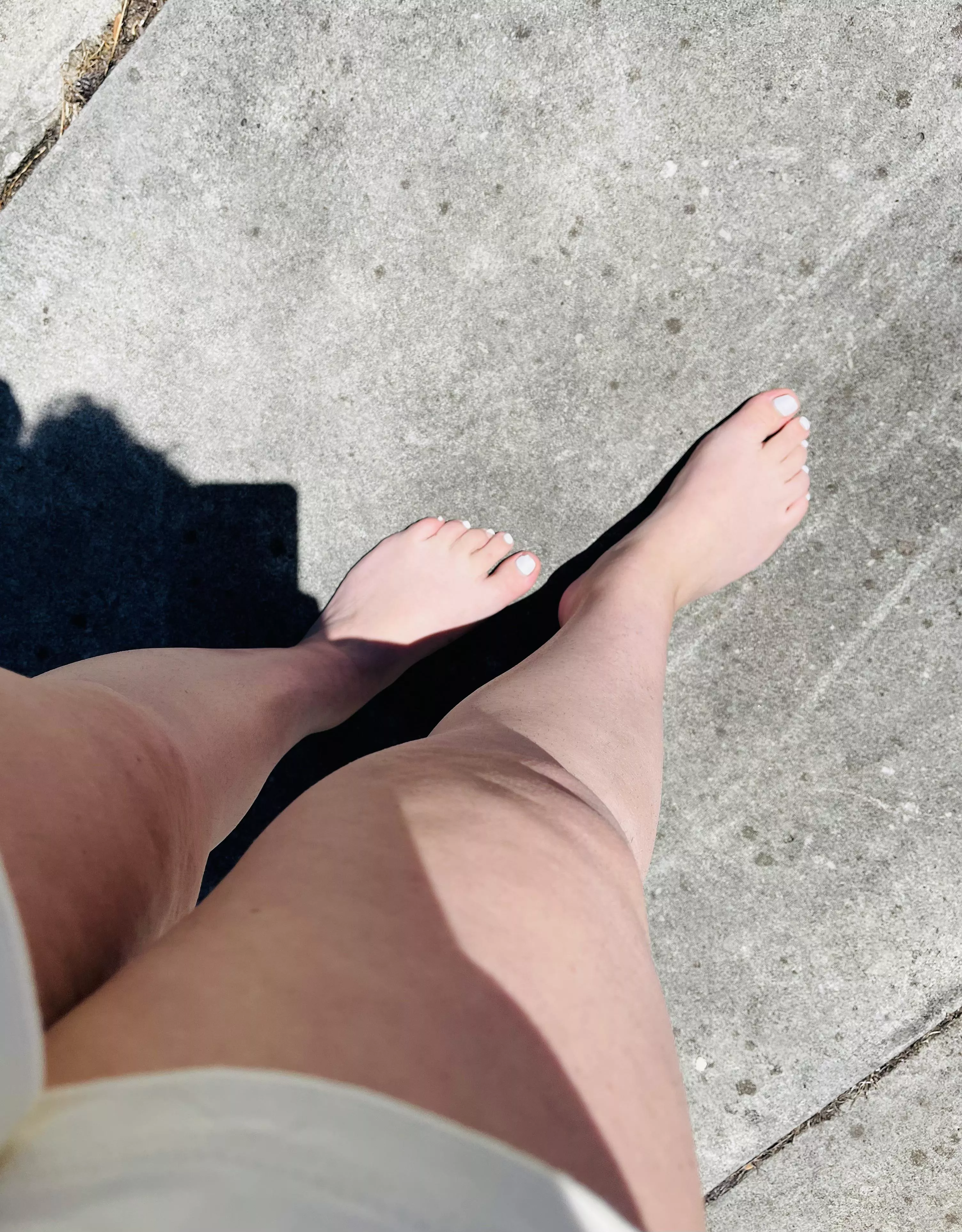 Nothing better than going on a barefoot walk, who wants to join?