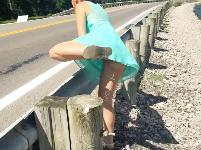 Oops I forgot my panties