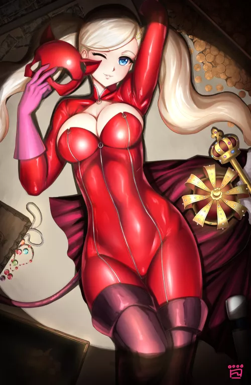 Panther Ann Celebrating A Heist ( Finalcake) [Persona]