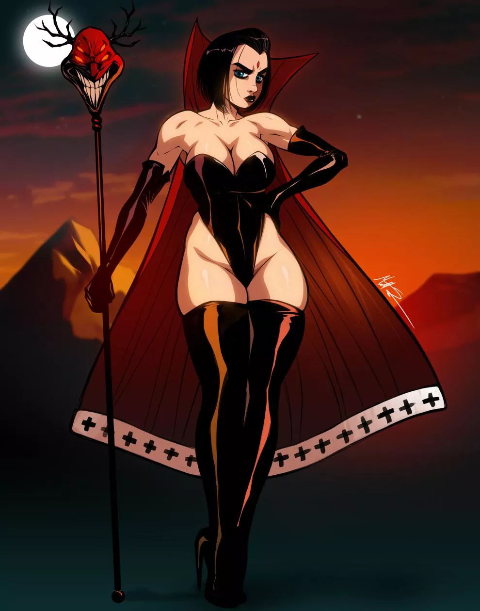 Raven The Dark Queen ( ExMile) [DC/ Battletoads]