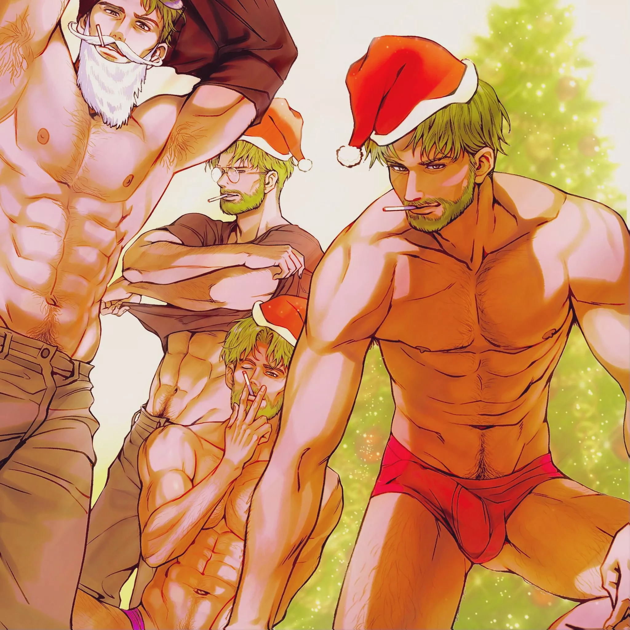 Santa Quadruplets (@JoryP9)