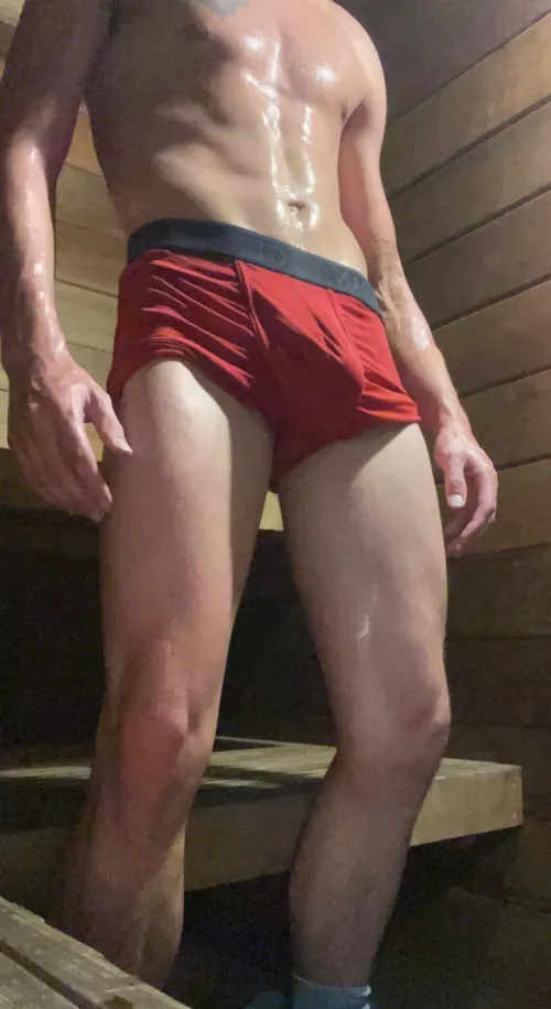 Sauna bulge