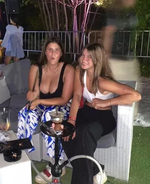 She continues to smile despite the pain