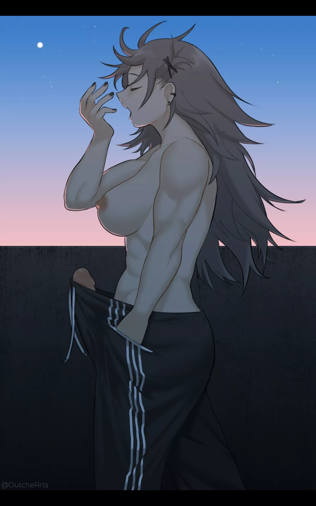 She needs someone to help her with this in the morning