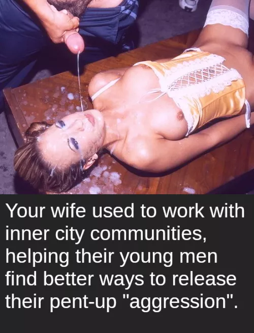 She still heads down there when she's bored