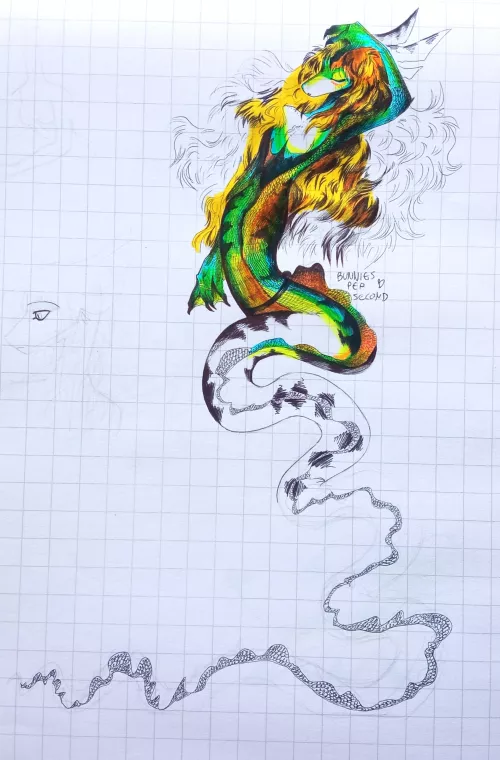 siren eel wip (art by me)