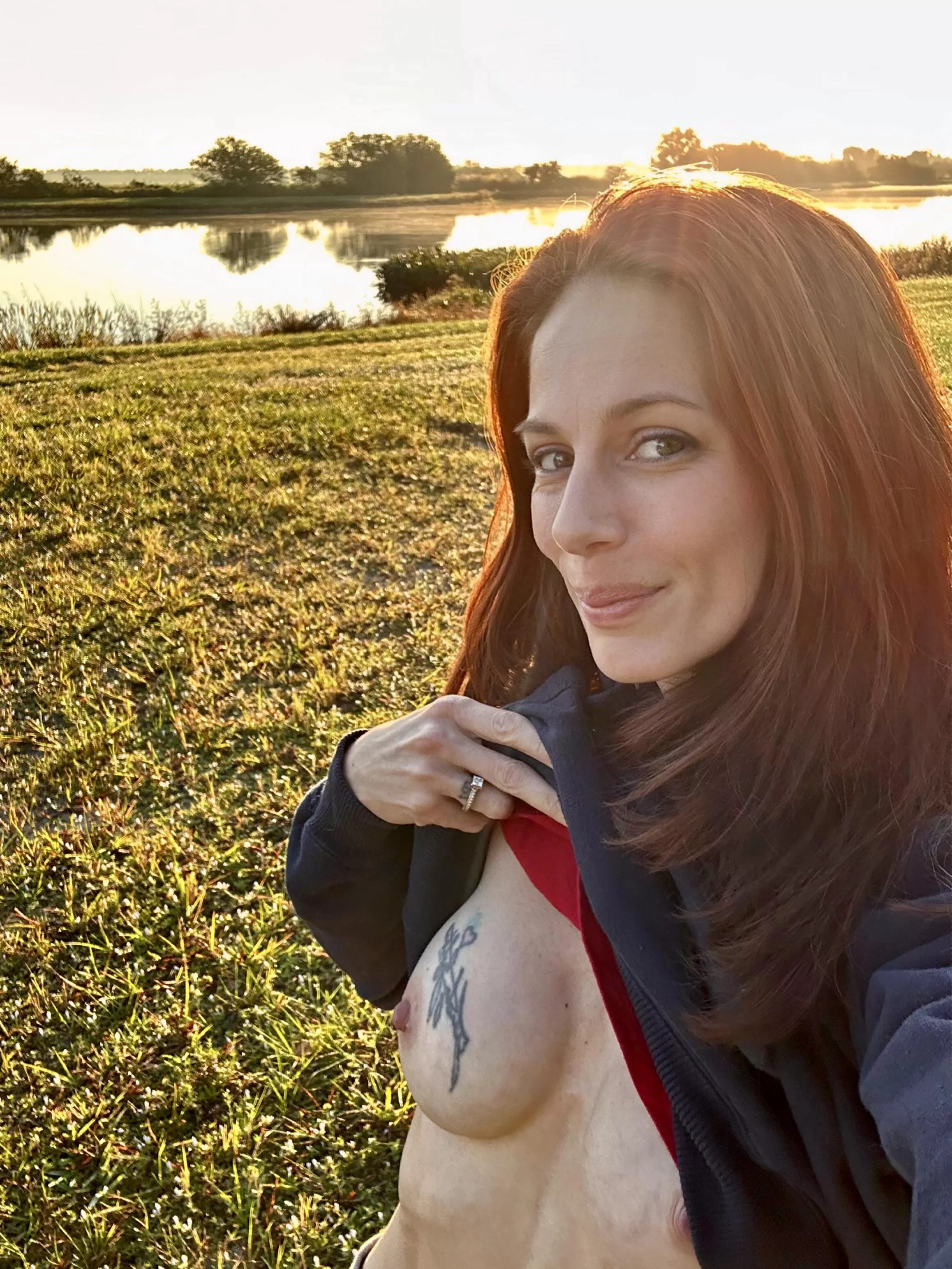 The girls say it’s about 60*F here on the farm!