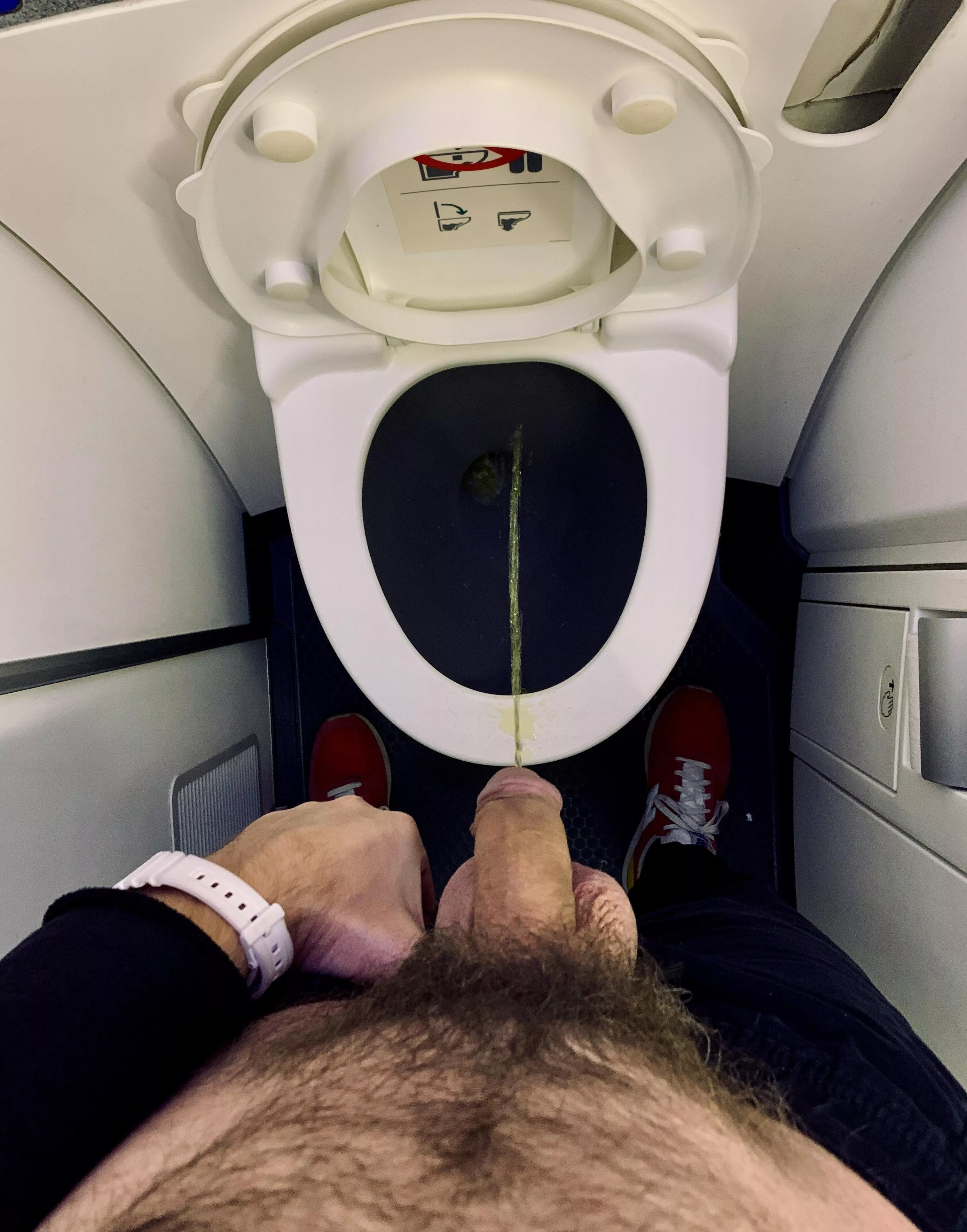 The obligatory airplane selfie...