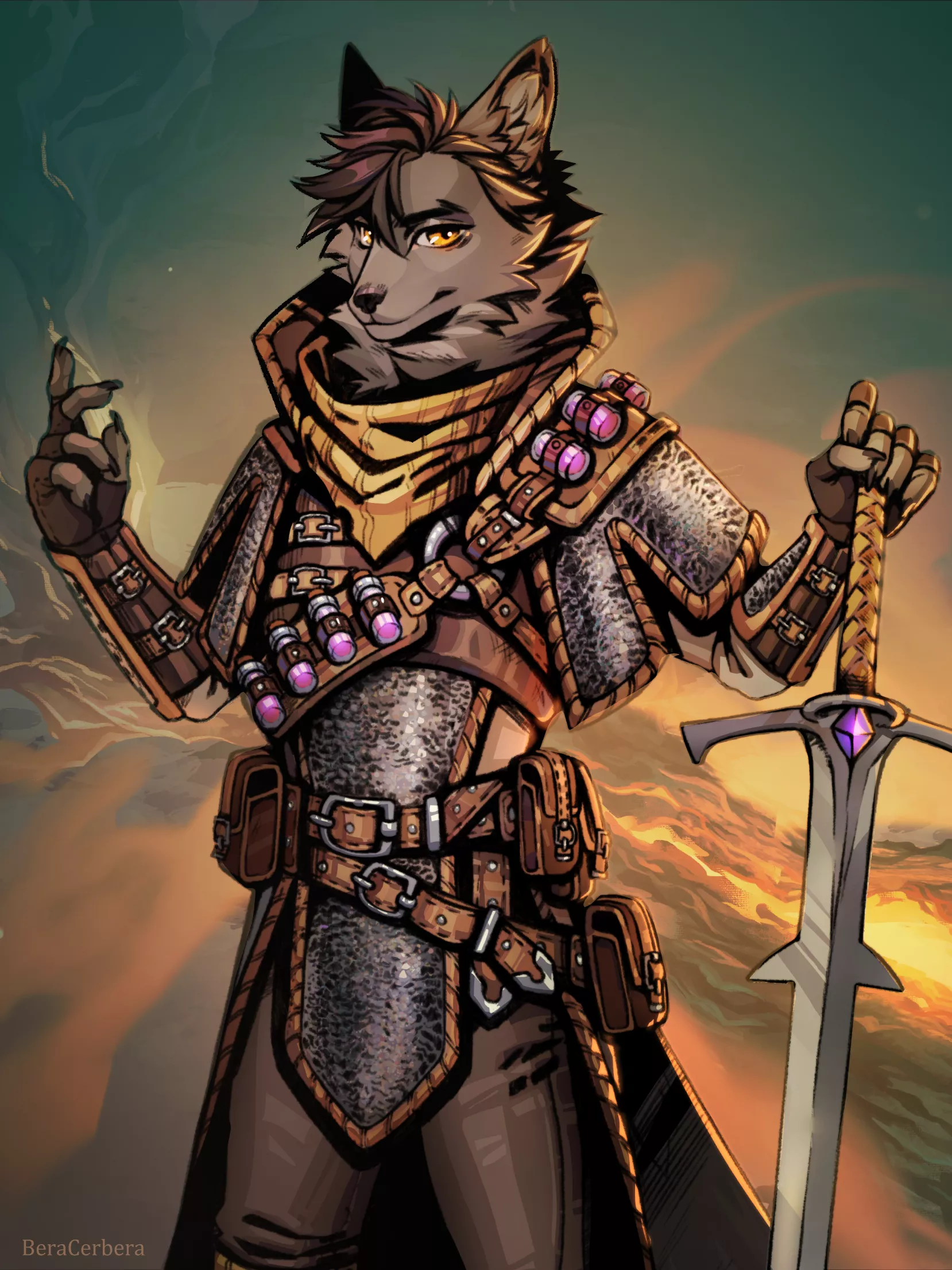 To the ashes (art by me)