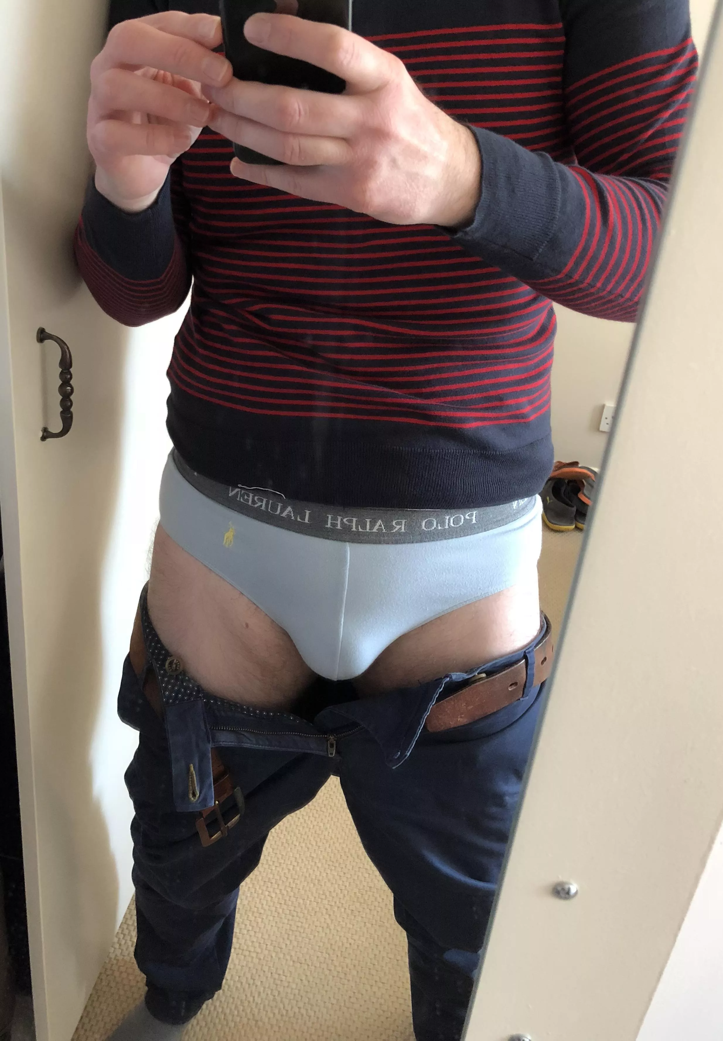 Today’s business casual briefs.
