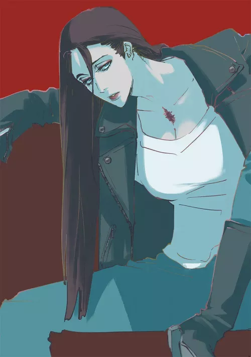 Unohana Yachiru official art (Bleach)