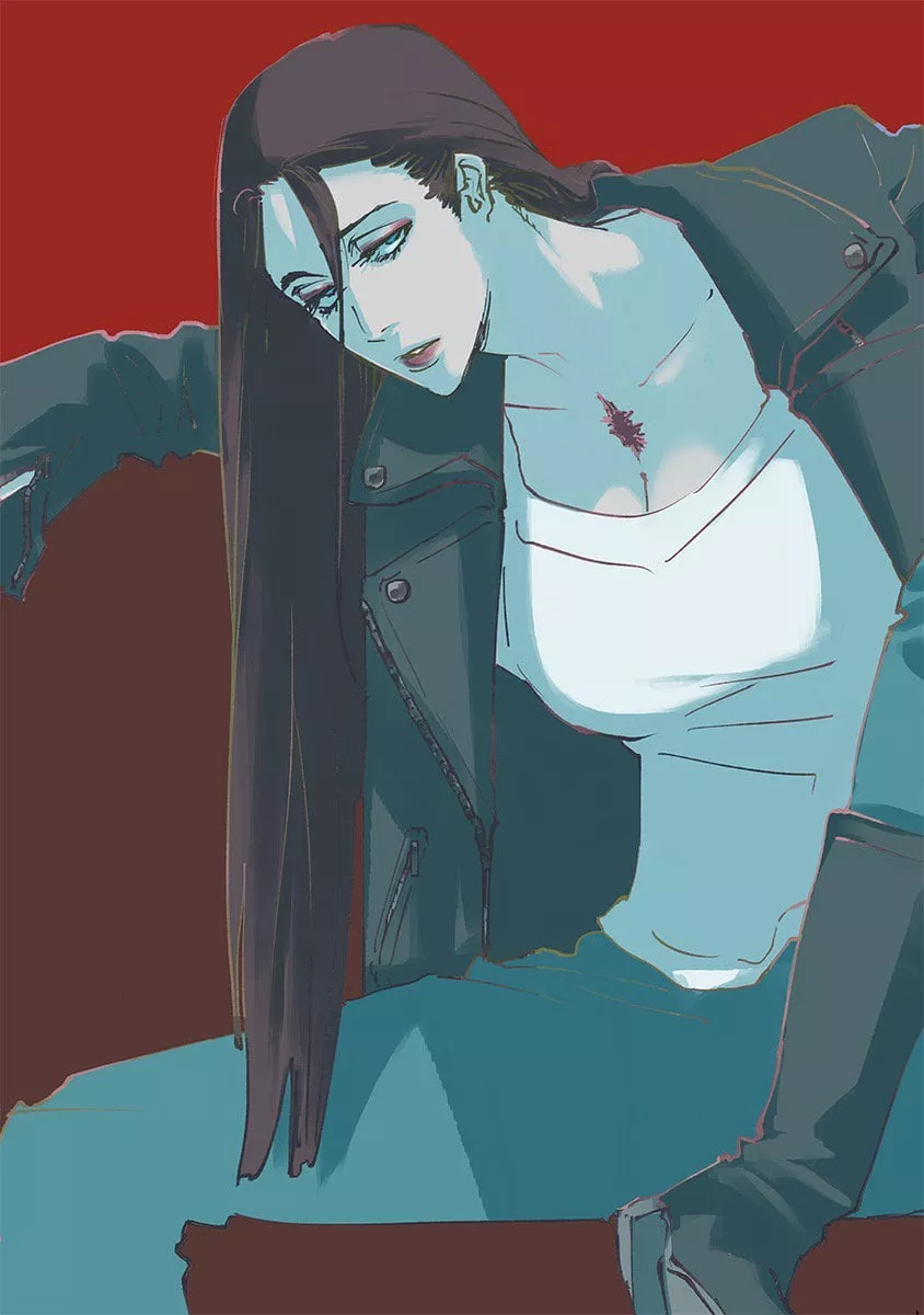 Unohana Yachiru official art (Bleach)