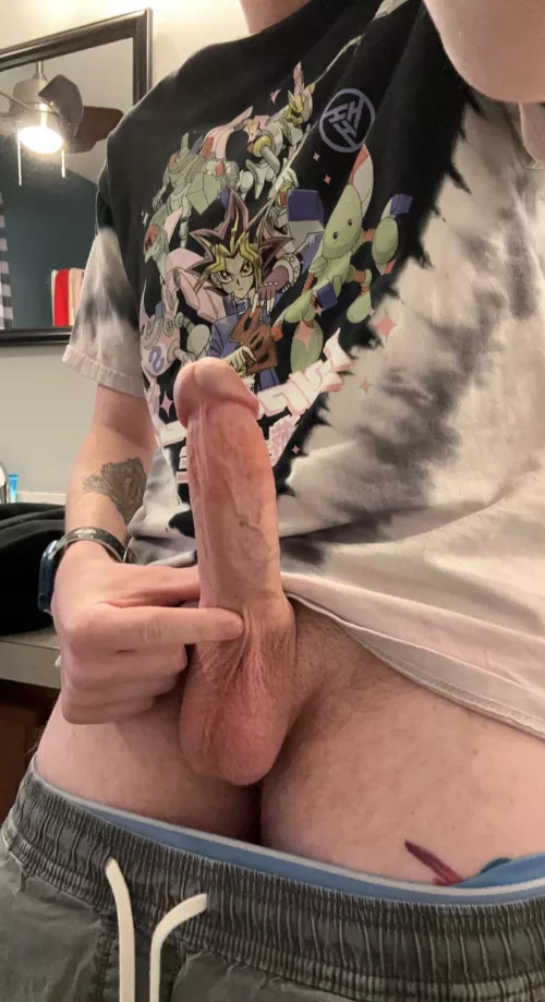 Wanna ride my veiny cock?