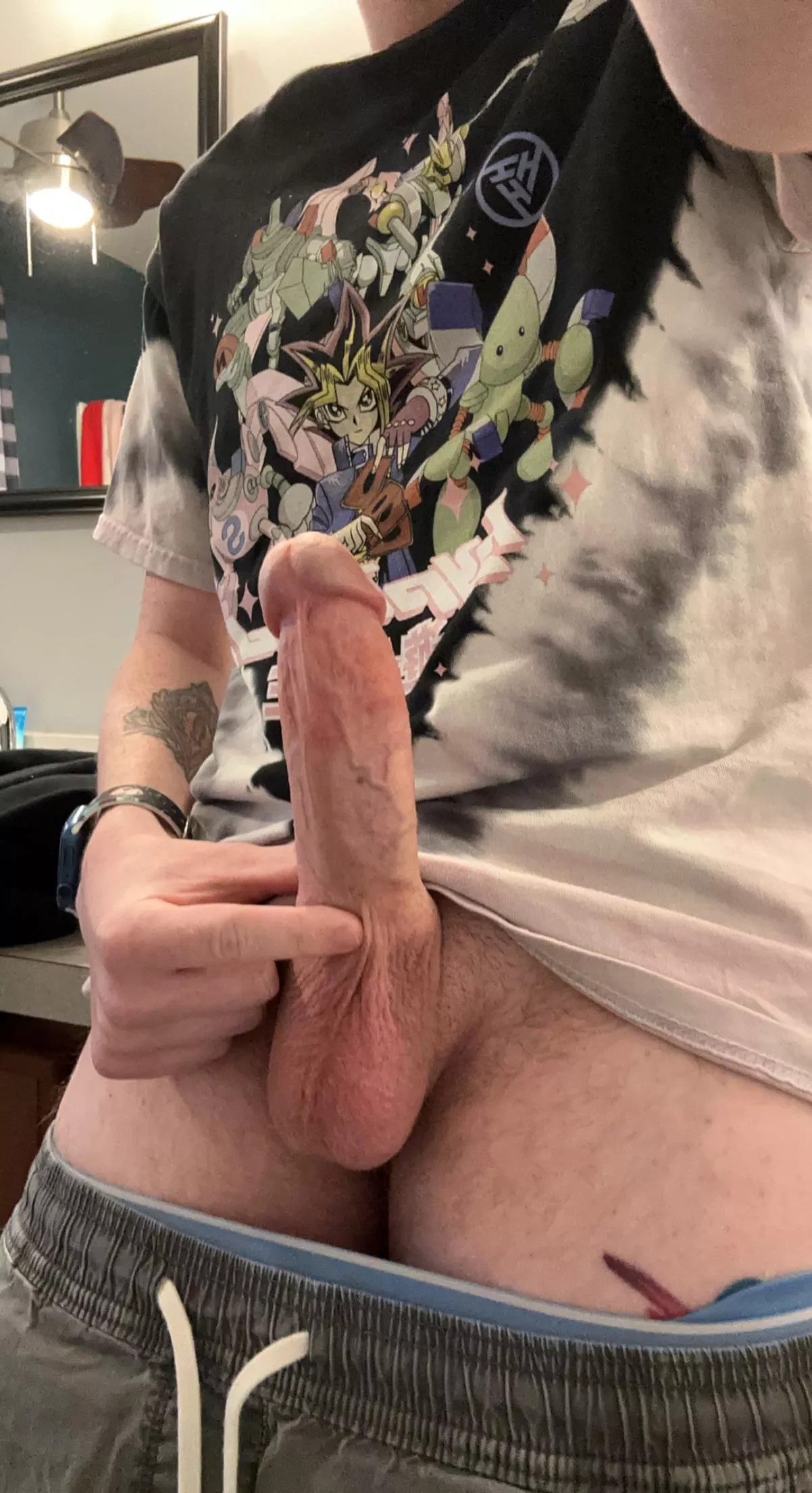 Wanna ride my veiny cock?