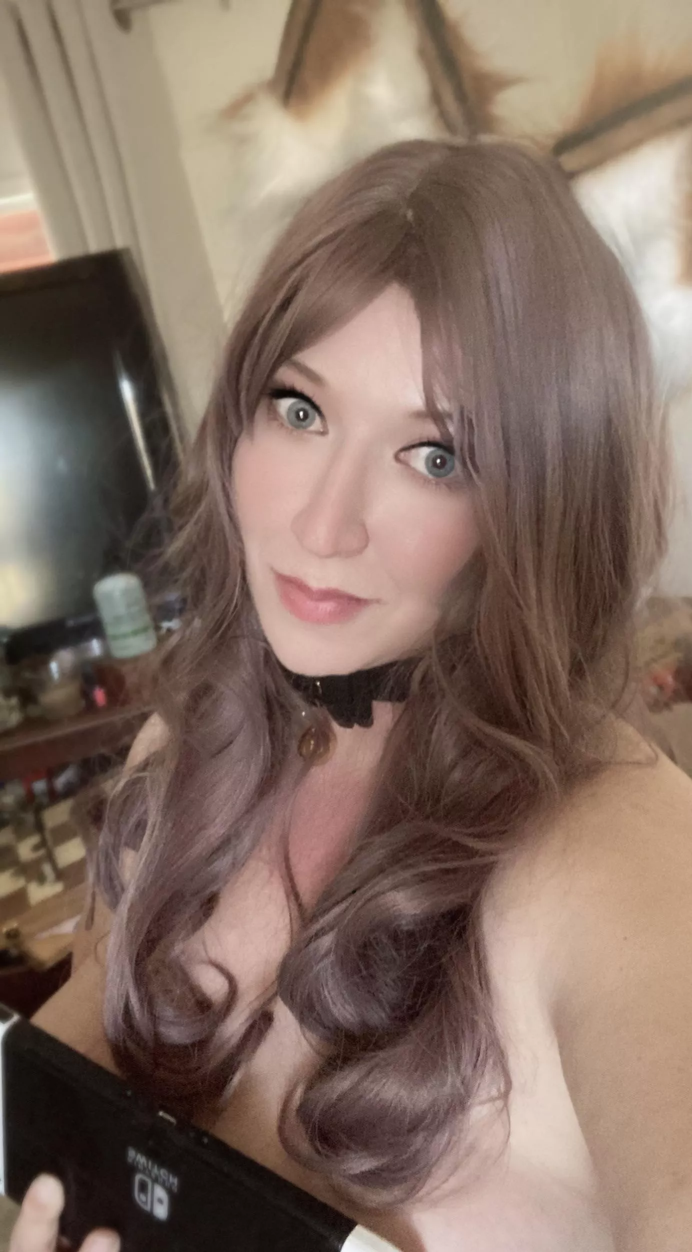 Welcome home, Master! Will you play with me? - self