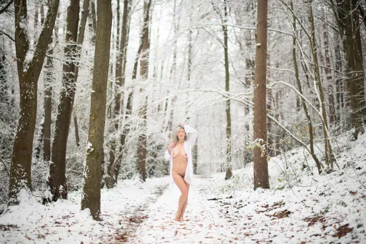 Well it snowed, so I had to really