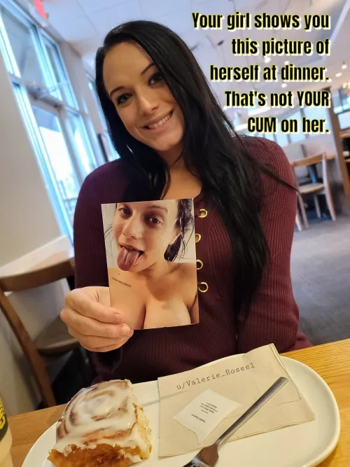 What would you do if your girl showed you this picture of herself?