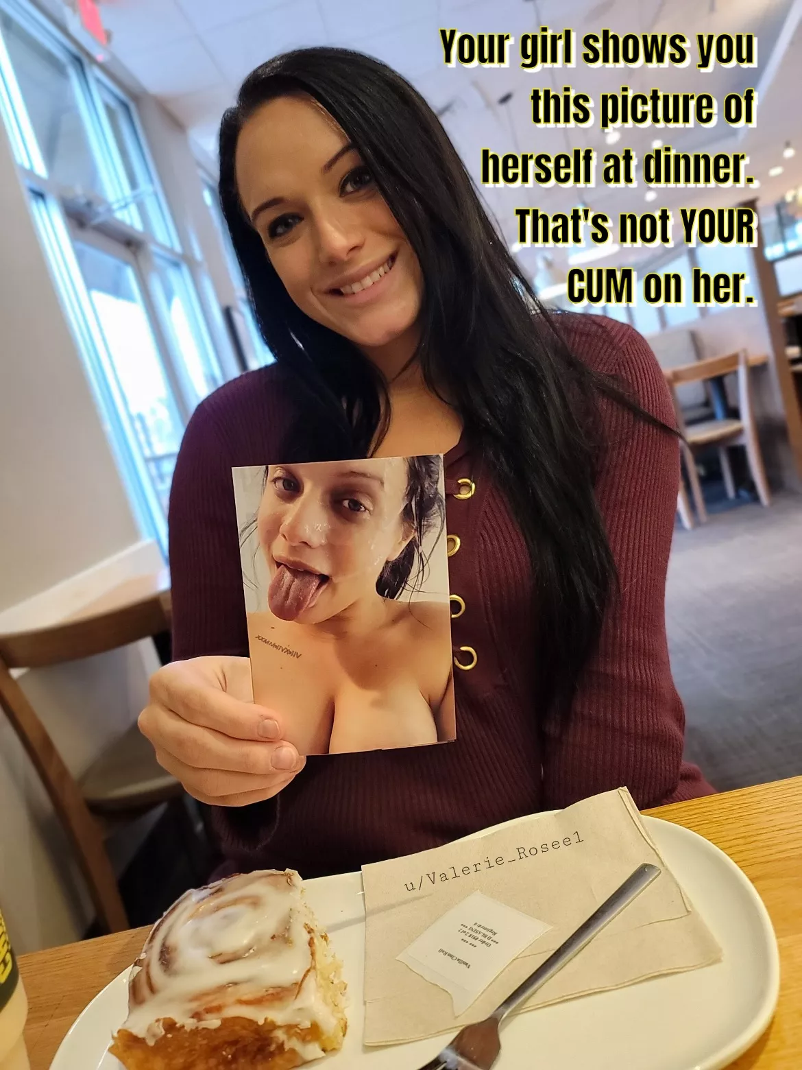 What would you do if your girl showed you this picture of herself?