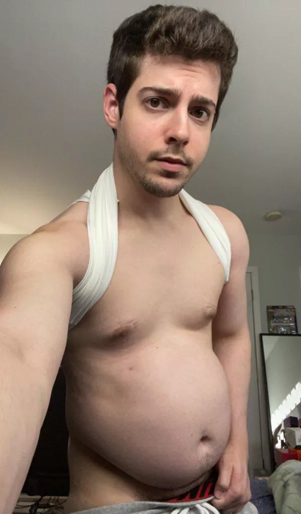 What’s your take on a man with a huge belly.. mine keeps growing 😬