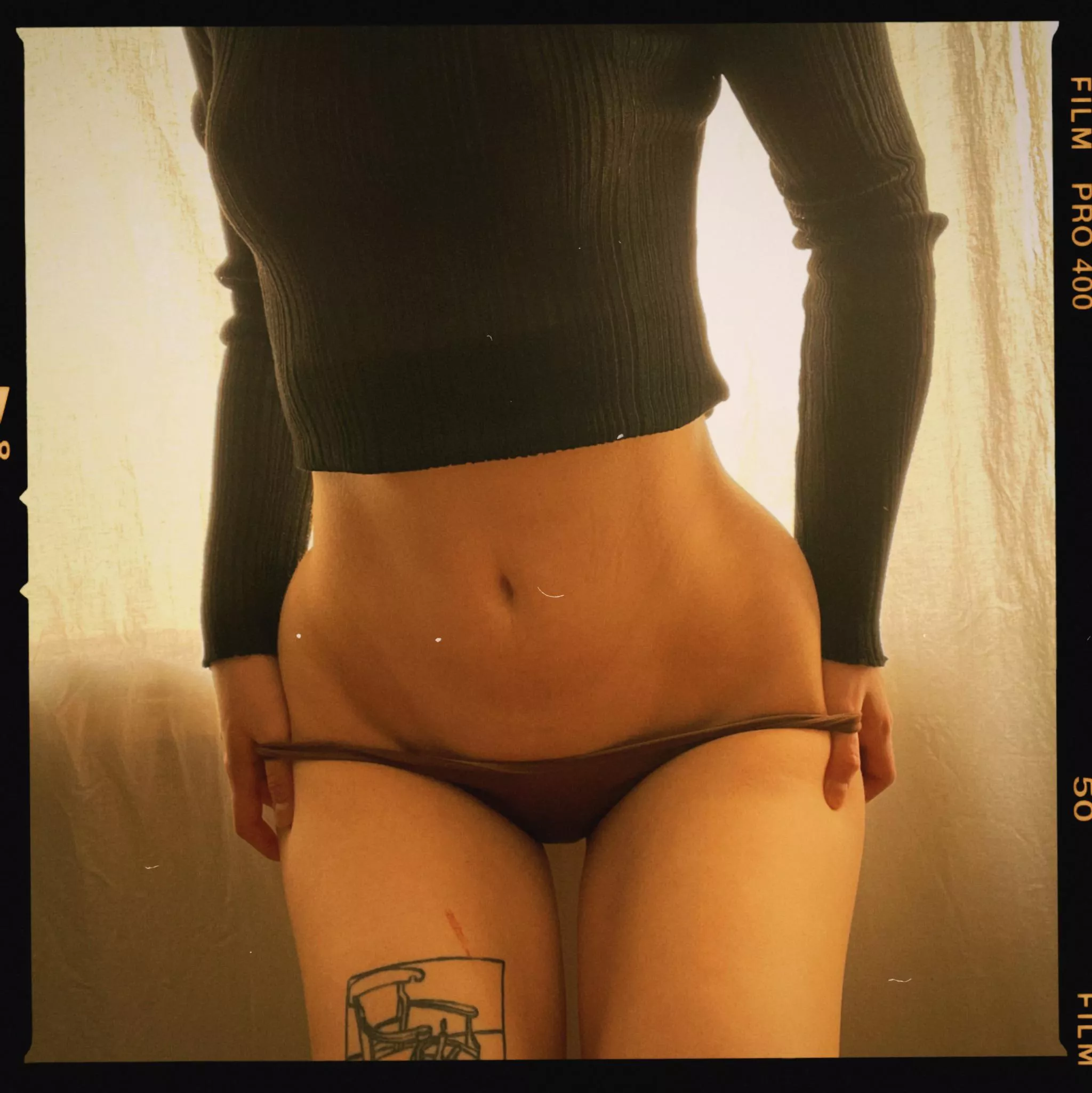 „When you look at me like that, my darlin', what did you expect?“