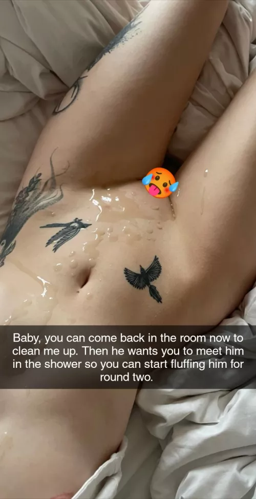 Who would you rather be? Him, her, or the fluffer husband?