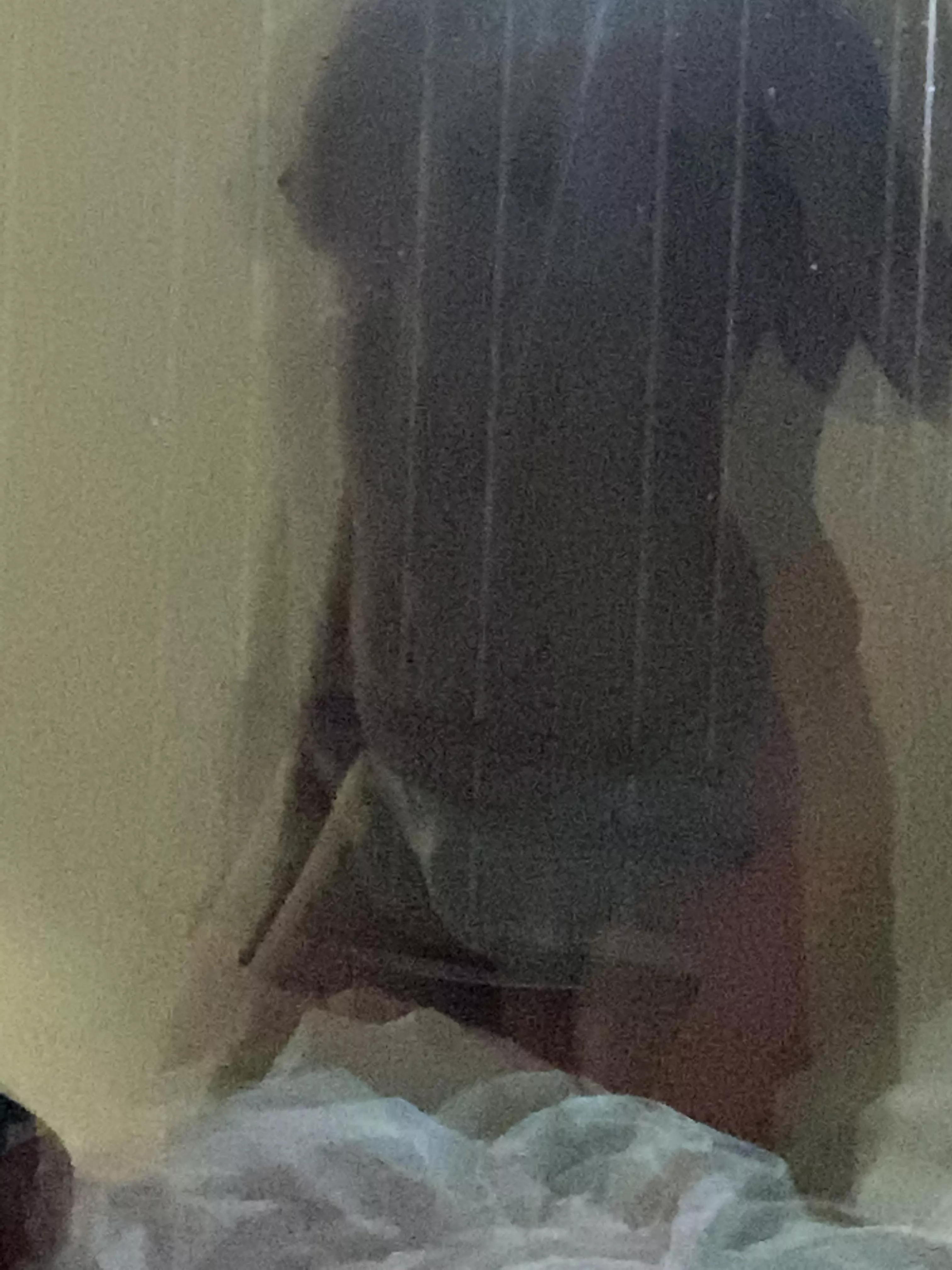 Window reflection. I hope my neighbors don’t see 🙈