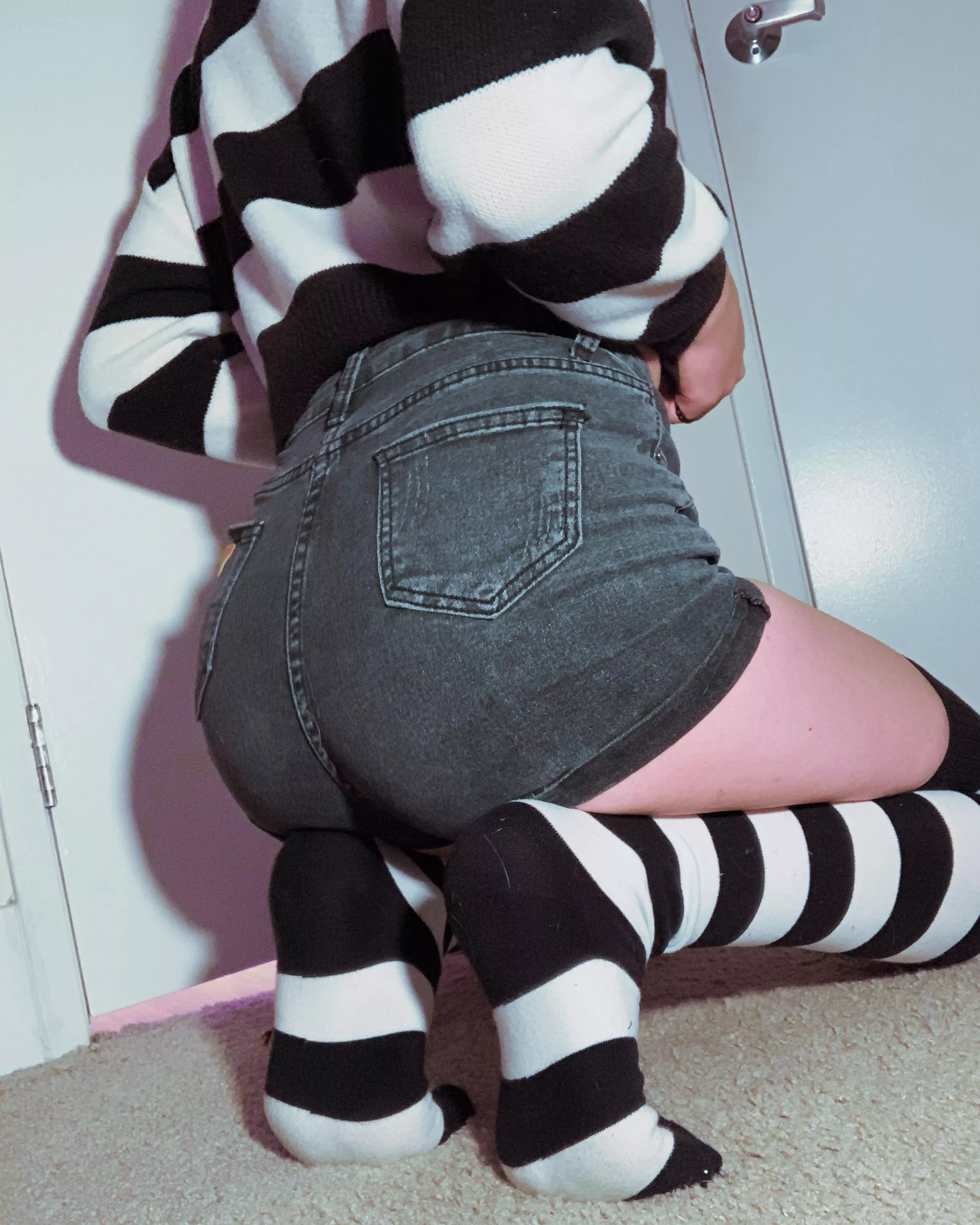 would you slap my ass if you saw me wearing this outfit in public?