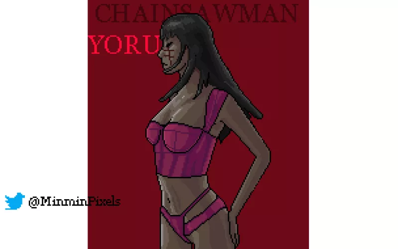 Yoru chainsawman fanart
