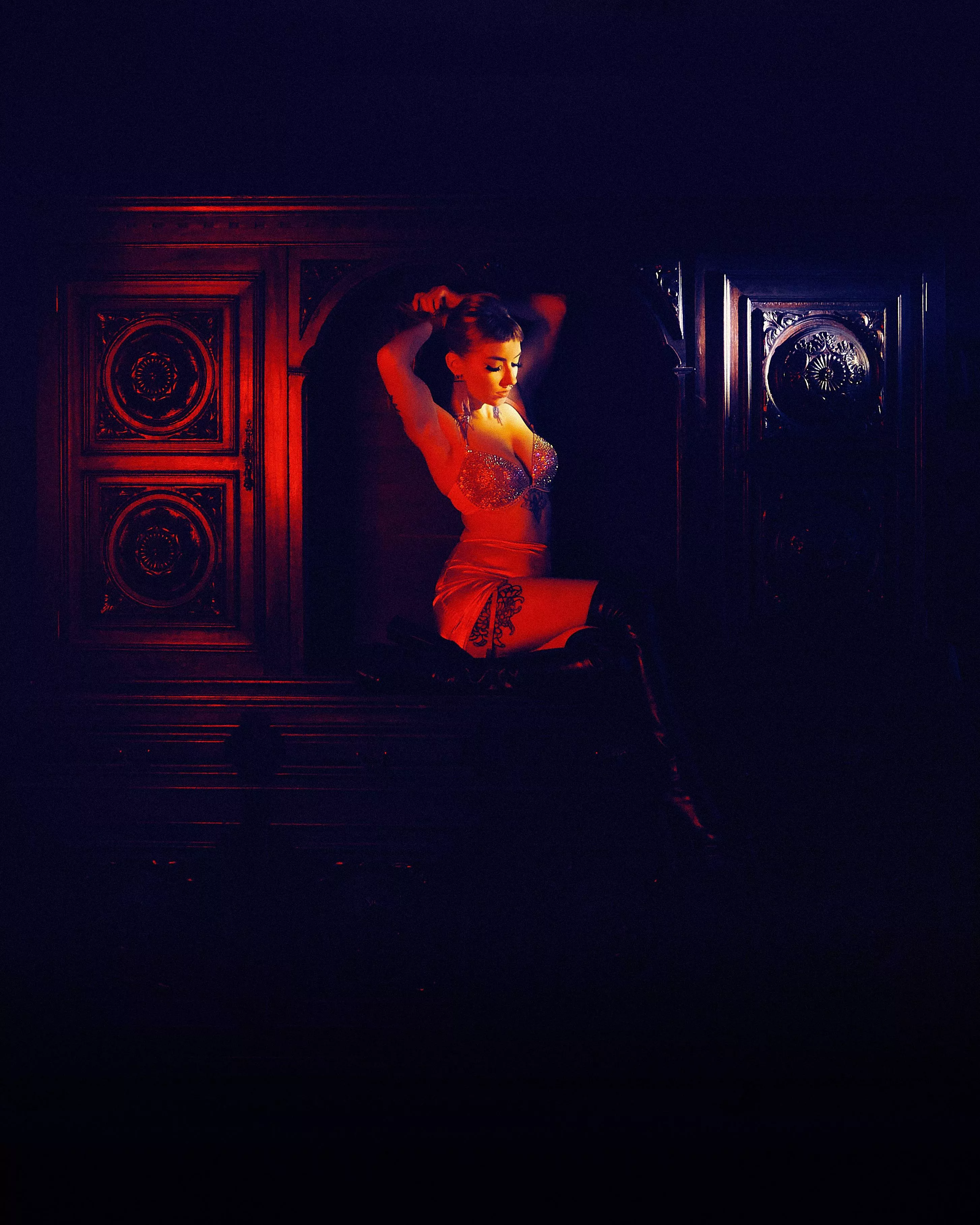 you come to bedroom and find me in your cupboard...