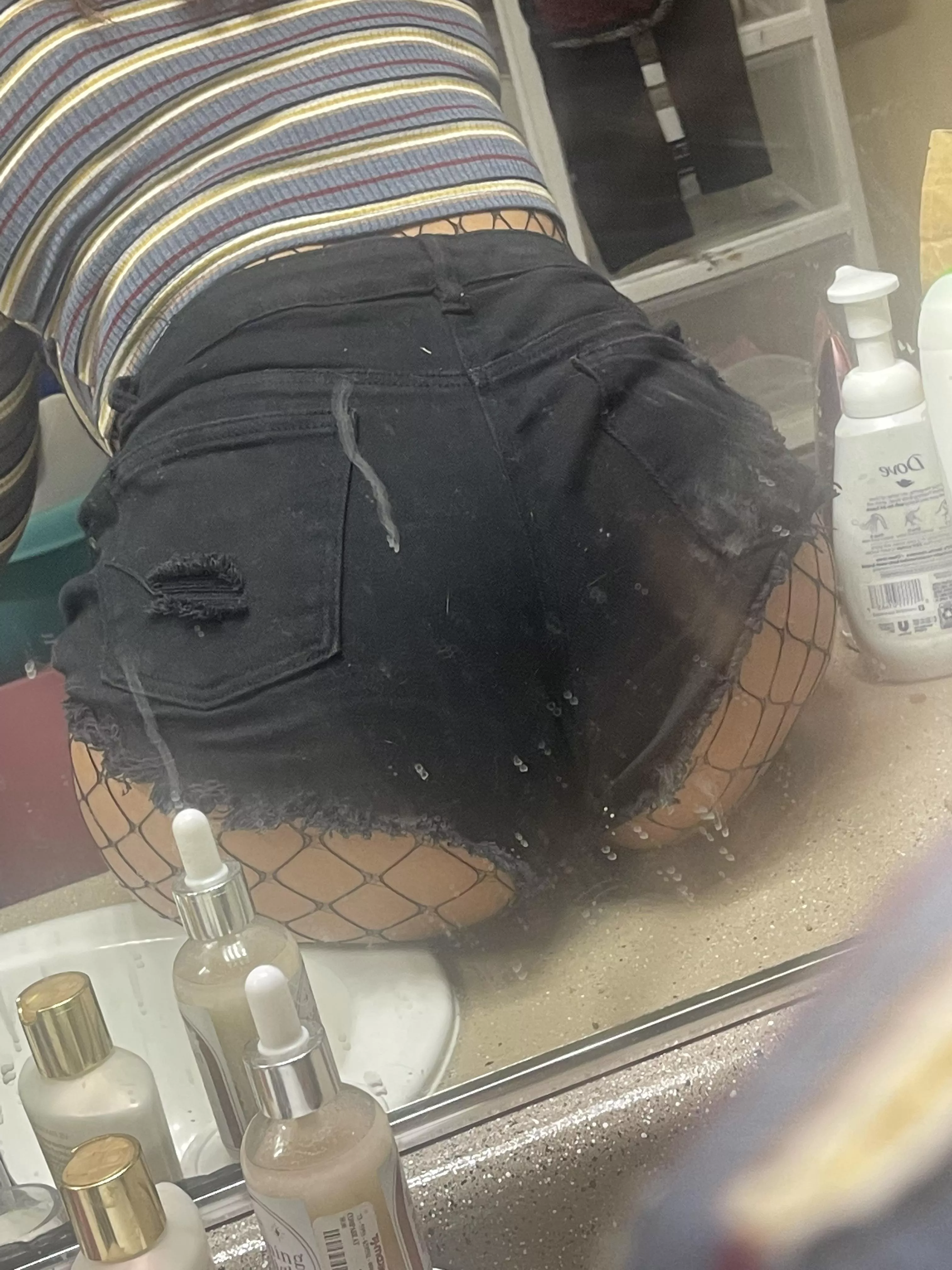 Your face looks more comfortable than this counter