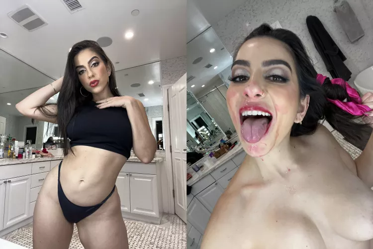 before and after 💋🥰