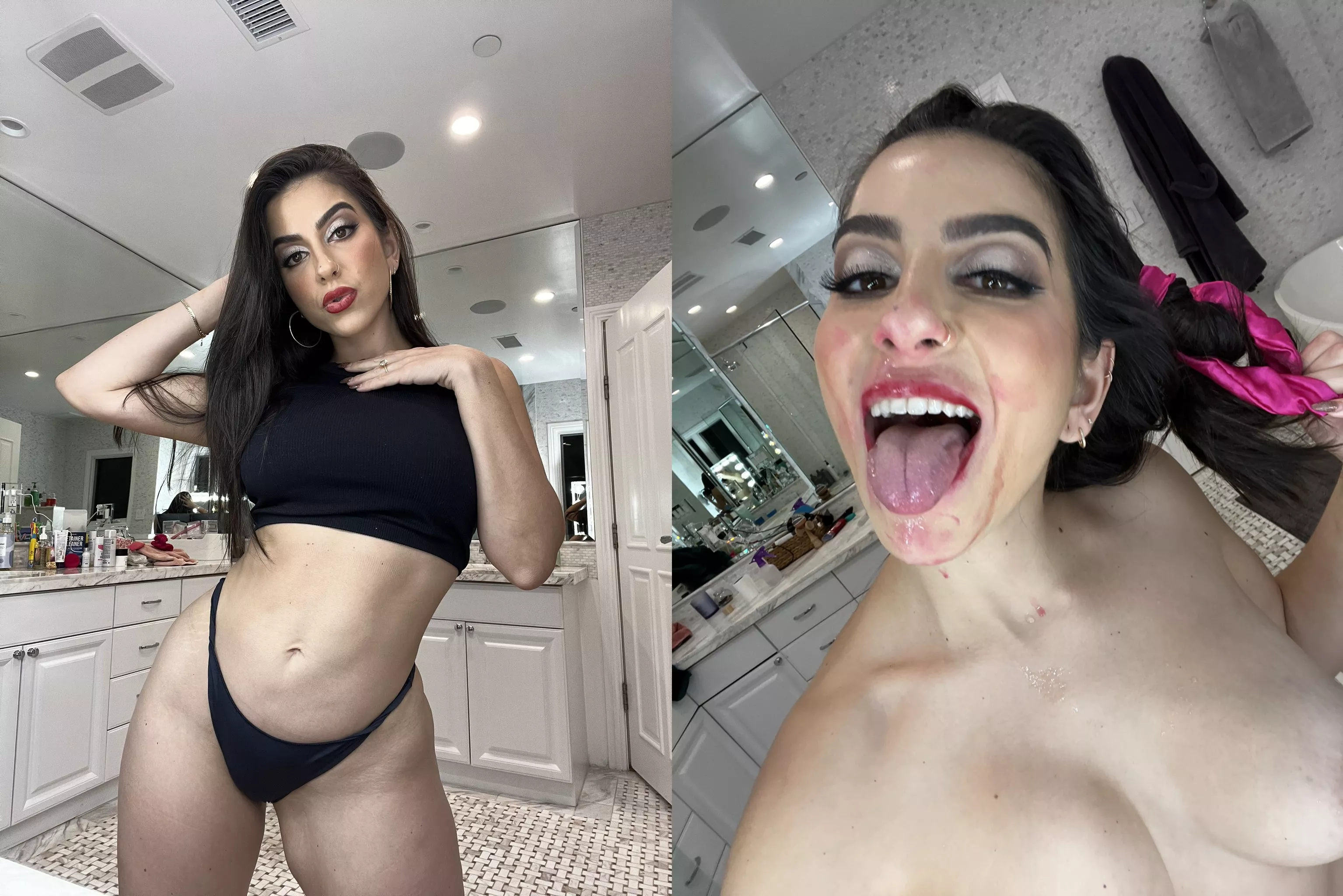 before and after 💋🥰