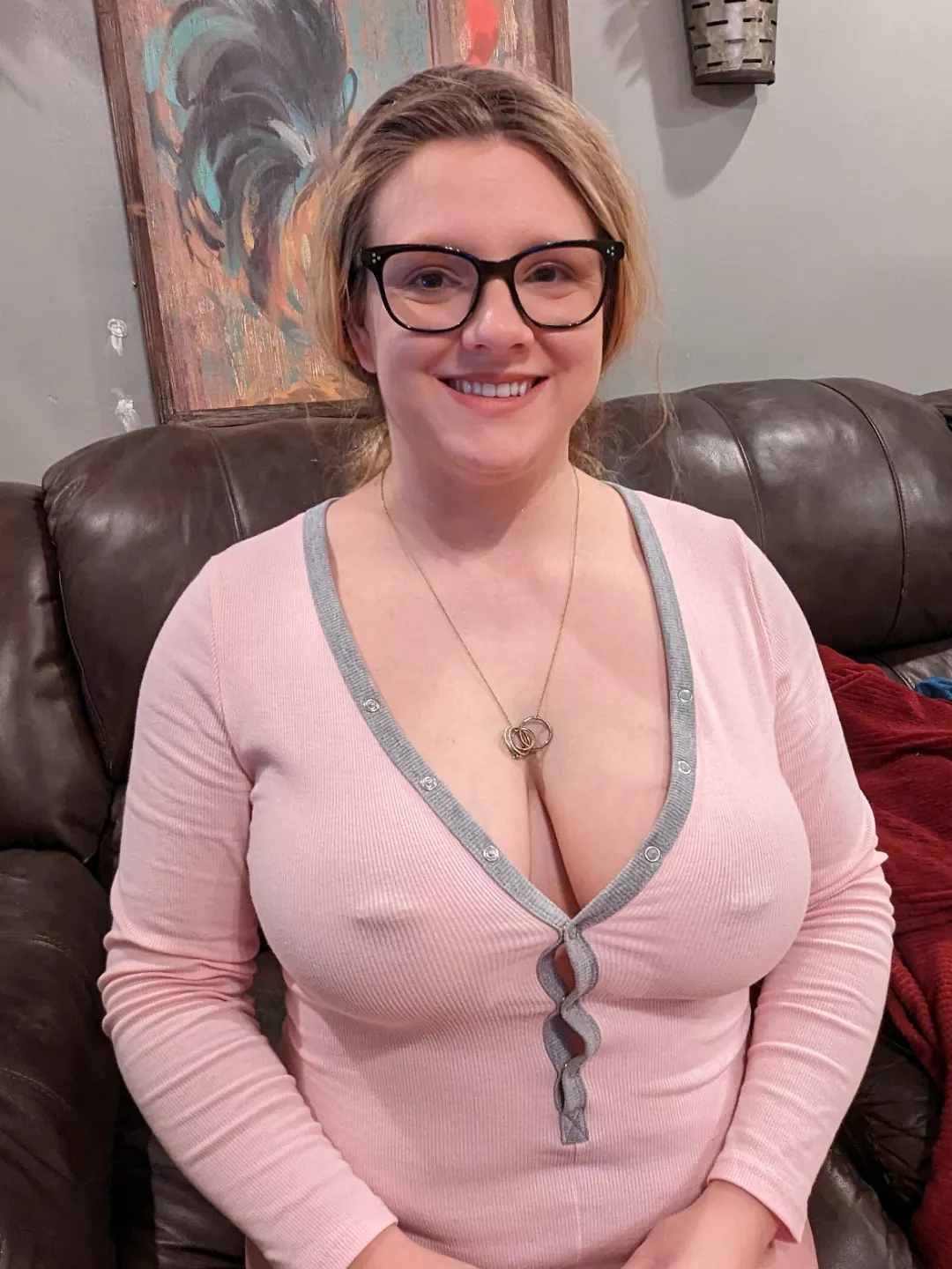 braless = slightly droopy for me