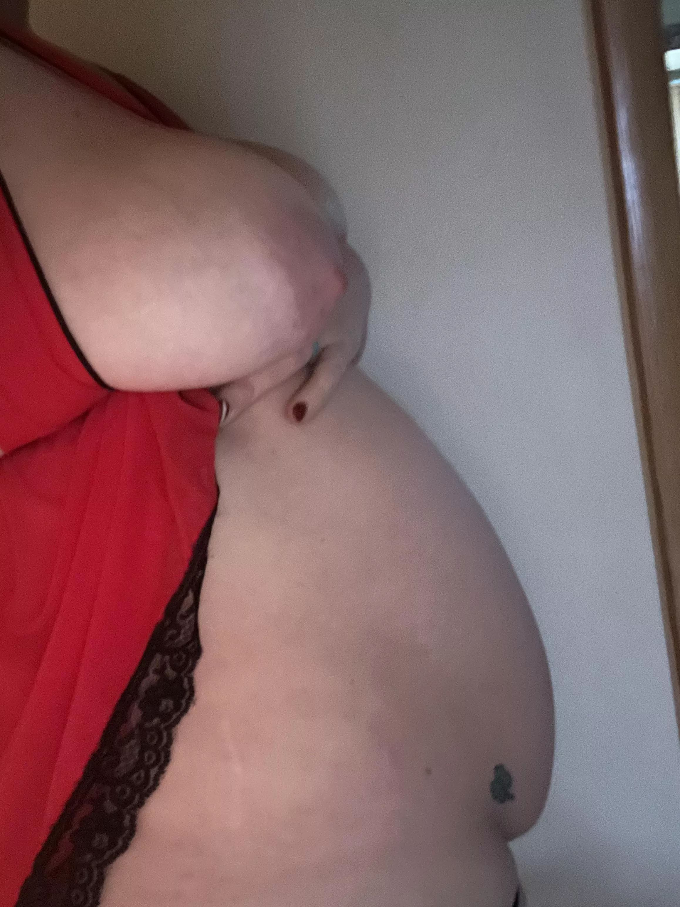 Bump and tits are growing