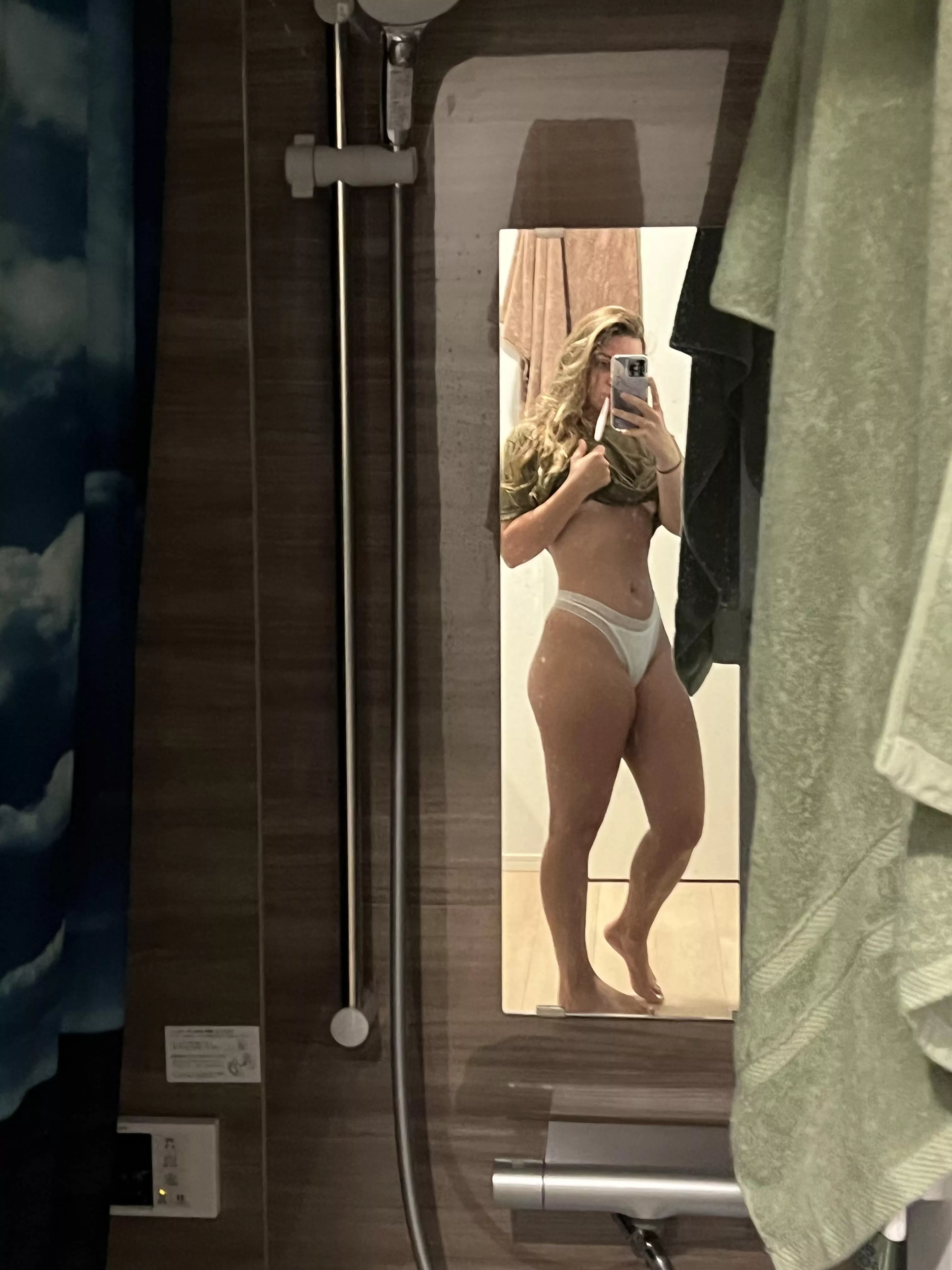 Can you tell I workout?