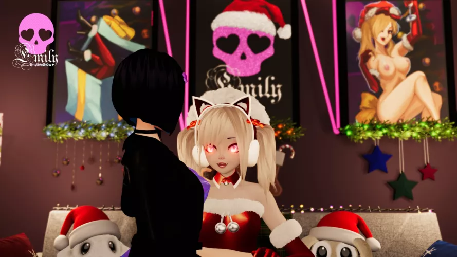 Deciding whether was Nia a good girl or not 😼 need your help 💕 https://chaturbate.com/emyliveshow