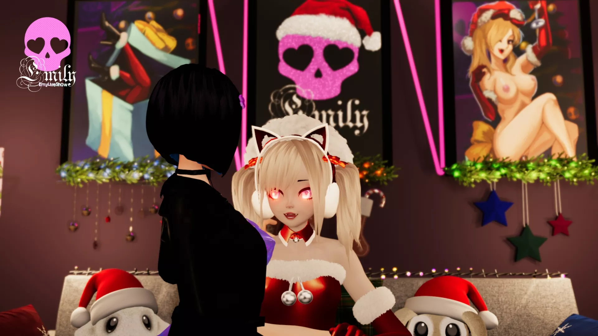 Deciding whether was Nia a good girl or not 😼 need your help 💕 https://chaturbate.com/emyliveshow