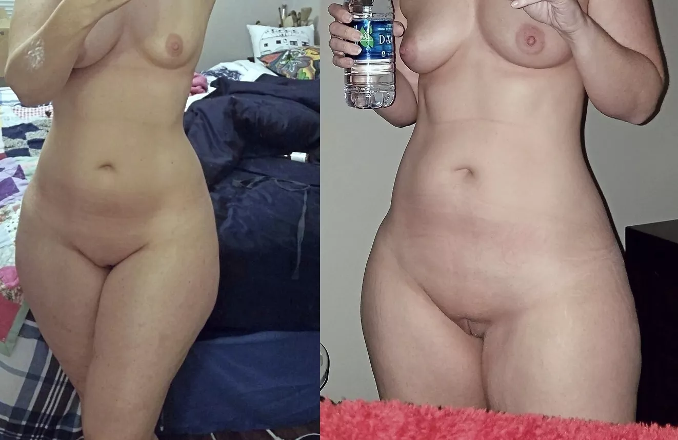 Do mine look too small in the sense that they're disproportionate to the rest of my body? I feel like I'm kind of pear-shaped in the sense that I have tiny boobs but wide, curvy hips. Is that a bad thing?